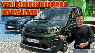 Citroen Berlingo 2024  Neler değişti  Suv’ye benzeyen Ticari [upl. by Mort]