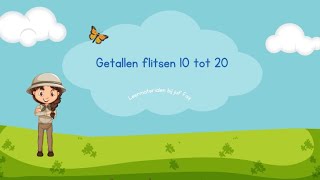 Getallen flitsen van 10 tot 20 [upl. by Thorin]