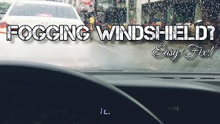 Paano Ayusin ang Fogging Windshield [upl. by Seldun]