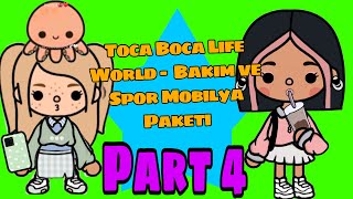 Toca Boca Life World  Bakım ve Spor Mobilya Paketi 4 [upl. by Frye]