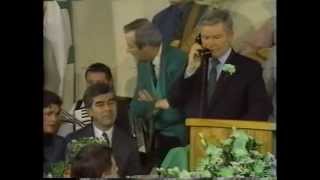 Billy Bulger South Boston St Patricks Day Breakfast 1987 [upl. by Etteroma]