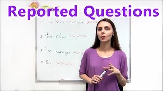 quotREPORTED QUESTIONSquot UPPERINTERMEDIATE LESSON 5 [upl. by Beverley]