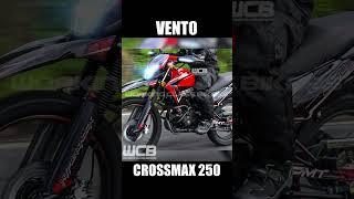 VENTO CROSSMAX 250 y 250 PRO shorts motos dobleproposito [upl. by Eboh]