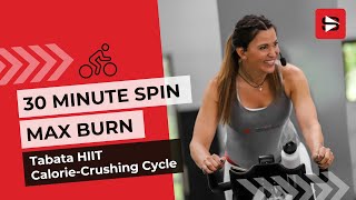 30 Minute HIIT Spin Class MAX BURN Tabata w Cat Kom  Amazing Workout for Fat Loss [upl. by Amary885]