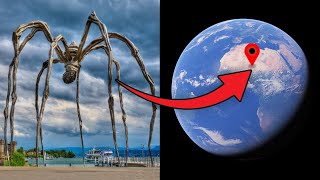 OMG I found the largest spider in the world in real life on google earth [upl. by Ycrad]