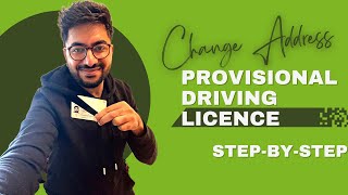 How to UPDATE Your Address in the UK PROVISIONAL Driving License Online 2023 [upl. by Kcirreg]