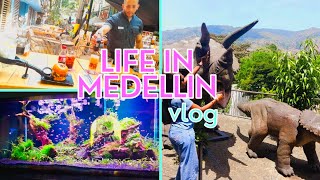 Life in Medellin Museum lunchDinner Date Carmens RestaurantMust Watch [upl. by Haimes]