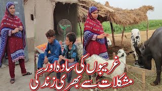 Ghareebo ki Sadah Or Mushkilat Se Bhari Zindagi  Pakistani Poor Village Lifestyle  Mudhouse Vlog [upl. by Edi864]