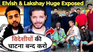 Lakshay Chaudhary And Elvish Yadav React On Mr Beast Prime Drink Promotion in India [upl. by Griffy]