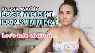 Watch this is you want to lose weight for summer  NO ONE TALKS ABOUT THIS [upl. by Cressi247]