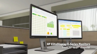 HP Monitor EliteDisplay E232 [upl. by Chadabe]