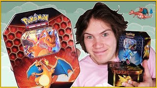 Opening 3 Pokemon GX Hidden Fates Tins [upl. by Quartas]