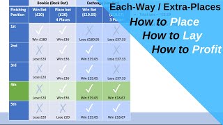 EachWayExtraPlaces TUTORIAL  Matched Betting  OutPlayedcom [upl. by Gibb]