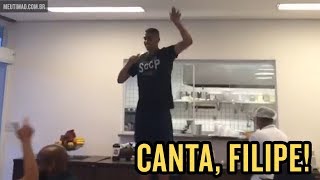 Goleiro do Corinthians é quotbatizadoquot no profissional [upl. by Enelyt]