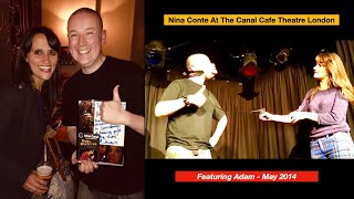 Nina Conti At The Canal Cafe Theatre London 280514 featuring my friend Adam [upl. by Aihcrop]