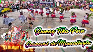 Carnaval de Maucallaqta Socos  Ayacucho  Sumaq Tika  Lamarino Guerrero 2024 Musuq Illary [upl. by Uoliram]