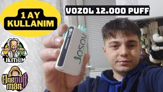 VOZOL STAR 12000 Çekim Puff Uzun Kullanım Testi [upl. by Chapman957]