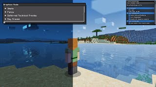 Minecraft Bedrock Official Shaders Support Update Leaked Content [upl. by Nadual135]