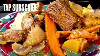 Easiest Pot Roast Recipe  How to Cast iron sear Chuck Roast [upl. by Nnylkoorb396]