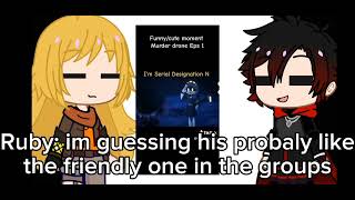 RWBY react to Murder Drone  RWBYreact  GCRV pls read the description [upl. by Pavkovic]