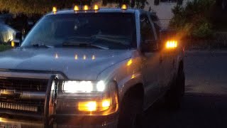 Cab light install on my chevy 2500 [upl. by Rosana]