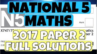 OLevel Math D November 2017 Paper 2 402422 [upl. by Creighton]