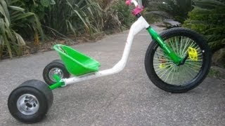 How To make a Drift Trike [upl. by Dnamra]