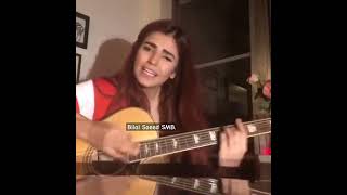 Momina Mustehsan Live Singing Unplugged La La La By BilalSaeed bilalsaeed bilalsaeedmusic [upl. by Yelkcub]