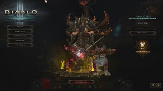 Diablo 3 Season 30 Start 2 Min GR 110 Speeds Raekor BarbSSF [upl. by Candy]