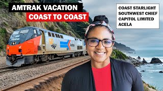 Amtrak Vacation Coast To Coast Across The USA San Francisco to New York City [upl. by Shiri]