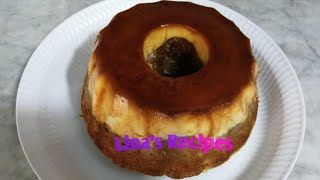 كيكة قدرة قادر بأنجح طريقة Creme Caramel CakeLinas Recipes [upl. by Enaols]