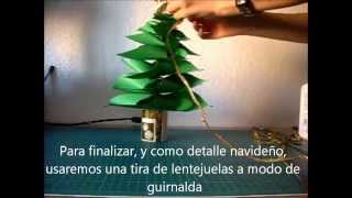 Árbol de Navidad de cartulina [upl. by Clarisse593]