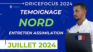 Entretien assimilation naturalisation française par décret témoignage  Question Réponse [upl. by Euk]