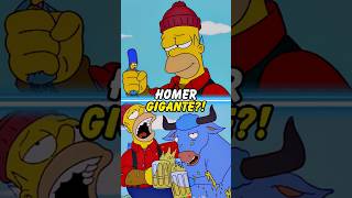 O HOMER GIGANTE simpsons thesimpsons shorts [upl. by Nirred]