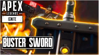 The Buster Sword Apex Legends New Weapon or universal Heirloom [upl. by Annirak]