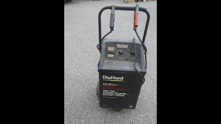 Sears Diehard Battery Charger 500 A Fleamarket [upl. by Cud]