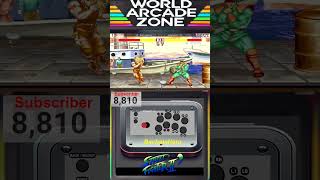 Guile vs Bison Exciting Round bachatahero streetfighter arcade retrogaming shorts fightcade2 [upl. by Decca]