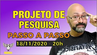 Projeto de pesquisa passo a passo Todos os passos para fazer um projeto de pesquisa completo [upl. by Ailis]