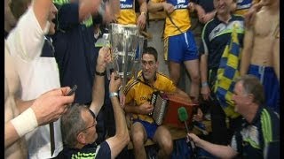 Music in the Clare dressing room after the AllIreland final  The Sunday Game [upl. by Echo]