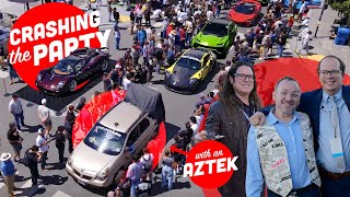 What Happened When We Took A 3600 Pontiac Aztek To A Show For 1 Million Exotics [upl. by Acirema]