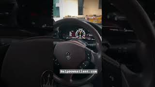 Maserati GT LCD air conditionerAndroid big screenLCD instrument Helpownsilentcom [upl. by Retlaw]