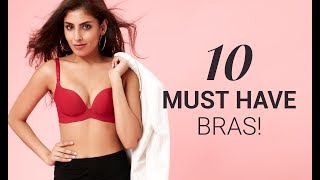 Bra Essentials Top 10 Must Have Bras [upl. by Nolra]