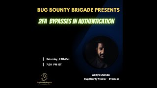 2FA Bypass in Authentication With Aditya Shende Kongsec [upl. by Donalt]