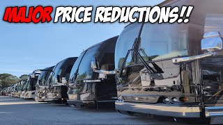 Luxury RV Pricing Dec 2023  Year End Blowouts [upl. by Ahserkal]