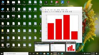 How to make a bar graph in Matlab  Bar graph in matlab [upl. by Sirmons93]