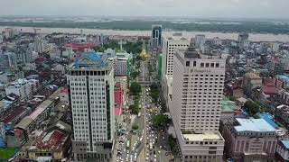 Yangon City  Myanmar [upl. by Snehpets]