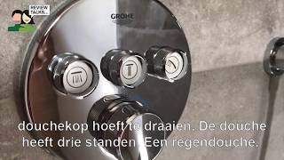 GROHE SmartControl Douche Inbouw review video door Naomi [upl. by Yoo383]