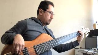 Green Earrings Steely Dan Bass Cover from Jazzrock party 2000 Video Live [upl. by Accem]