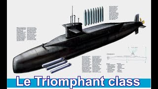 Le Triomphant class Ballistic missile submarine [upl. by Summons]