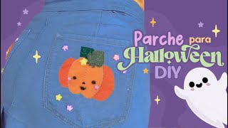 Parche de fieltro para Halloween 🎃 DIY Youli [upl. by Kcirdled]